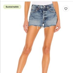 Agolde denim shorts